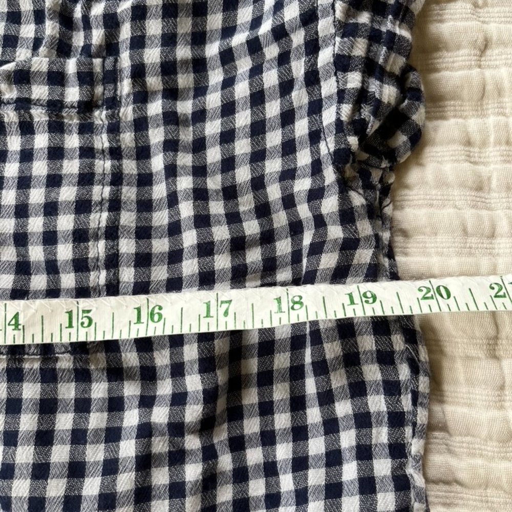 American Eagle Button Down Gingham Check Shirt - S - image 3